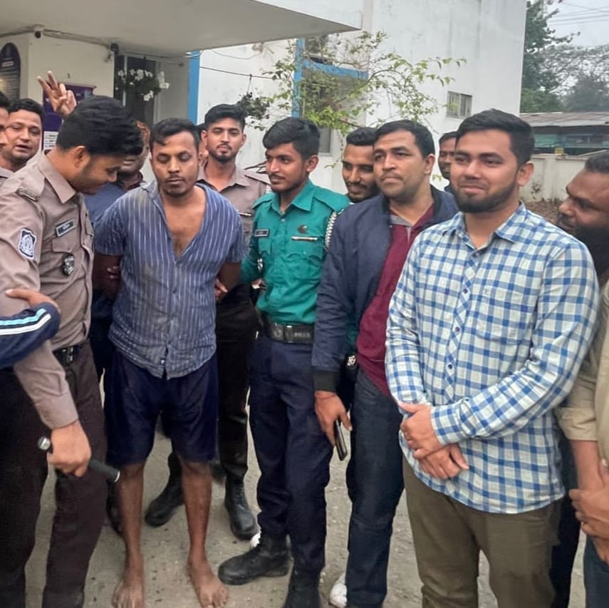 আত্মগোপনে থাকা হাউজিং এস্টেটে ছিনতাইকারি রশিদ গ্রেফতার