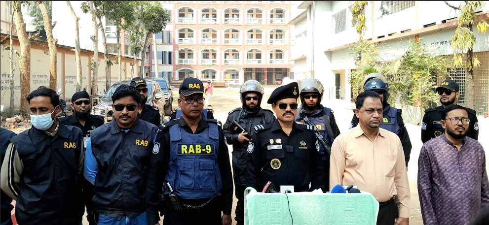  ভোটকেন্দ্রে নিরাপত্তা নিশ্চিতে মৌলভীবাজারের ৪টি আসনে র‌্যাবের ৮ টহল টিম