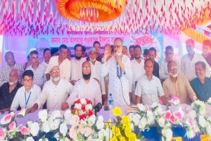 কুলাউড়ায় সিঙ্গুর উচ্চ বিদ্যালয় ও এমএ গণি কলেজে এমপি শওকতুল ইসলামকে সংবর্ধনা