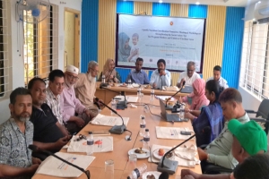 মা ও শিশুর সামাজিক সুরক্ষা জোরদারে জগন্নাথপুরে কর্মশালা অনুষ্ঠিত