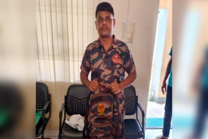 দিরাইয়ে চুরি করতে গিয়ে একজন গ্রেফতার