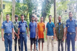 শ্রীমঙ্গলে অবৈধভাবে বালু উত্তোলনের দায়ে দুইজনের কারাদণ্ড