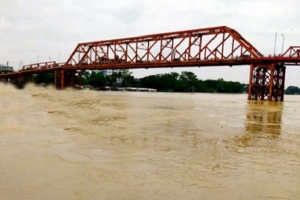  সিলেটে সুরমা-কুশিয়ারার পানি বিপৎসীমার উপর দিয়ে প্রবাহিত