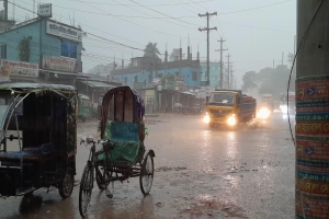 শ্রীমঙ্গলে ৭৫ মিলিমিটার বৃষ্টিপাত রেকর্ড