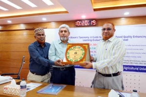 সিকৃবিতে ফলাফল ভিত্তিক শিক্ষার গুণগত মানোন্নয়ন, মূল্যায়ন শীর্ষক প্রশিক্ষণ 