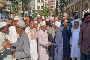 ধানের শীষকে বিজয় করার মধ্য দিয়ে দেশে একটি কল্যাণমূখী সরকার প্রতিষ্ঠিত হবে: খন্দকার মুক্তাদীর