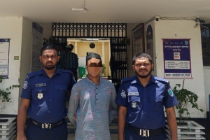 কানাইঘাটে পুলিশের অভিযানে পরোয়ানাভুক্ত আসামী গ্রেফতার