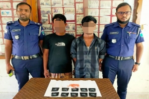 জকিগঞ্জ থানা পুলিশের অভিযানে ২ হাজার পিস ইয়াবাসহ গ্রেফতার ২