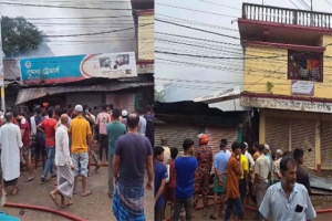 হবিগঞ্জে পৃথক অগ্নিকাণ্ডে প্রায় কোটি টাকার ক্ষয়ক্ষতি