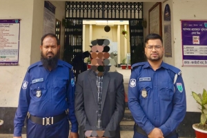 কানাইঘাটে ওয়ারেন্টভূক্ত আসামী গ্রেফতার