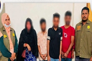  জিন্দাবাজারে আবাসিক হোটেলে অনৈতিক কাজ, আটক ৪ যুবক-যুবতী