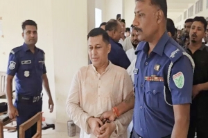 সুনামগঞ্জের সাবেক মন্ত্রী মান্নানের এপিএস হাসনাত কারাগারে