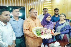  বিয়ানীবাজারে &lsquo;পরিদর্শন কক্ষ&rsquo; উদ্বোধন, এমপি এমরানের সঙ্গে মন খুলে কথা বলবেন জনতা
