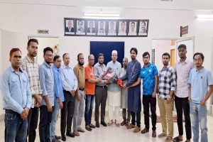 সিলেট প্রেসক্লাব নেতৃবৃন্দের সঙ্গে শাবি প্রেসক্লাবের নয়া কমিটির সৌজন্য সাক্ষাৎ