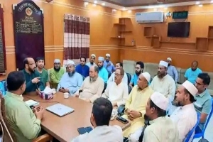 জকিগঞ্জে নদী ভাঙনের আশু সমাধানের দাবিতে স্মারকলিপি প্রদান