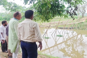 ৫৫ বছর আশ্বাসে আটকে থাকা সেতু নির্মাণের উদ্যোগ এমপি এমরান চৌধুরীর