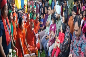 কানাইঘাটে  প্রশাসনের আয়োজনে ক্ষুদ্র নৃ-গোষ্ঠীর লোকজনদের নিয়ে সাংস্কৃতিক উৎসব