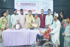 প্রতিবন্ধী মানুষের কল্যাণ ও উন্নয়নে  প্রবাসীদের অবদান অনস্বিকার্য: কয়েস লোদী