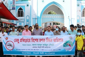 ডেঙ্গু ও চিকুনগুনিয়াসহ মশাবাহিত রোগ প্রতিরোধে সিসিক অত্যন্ত সতর্ক: সিসিক প্রশাসক