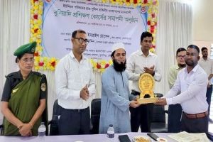 কুলাউড়ায় গ্রাম পুলিশ সদস্যদের মাসব্যাপী বুনিয়াদি প্রশিক্ষণ কোর্সের সমাপনী 