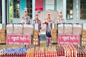 সিলেটে সাড়ে ৭ কোটি টাকার ভারতীয় চোরাই পণ্য জব্দ
