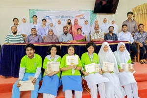 বিজ্ঞান বিতর্কে সিলেট পর্বে চ্যাম্পিয়ন সরকারি অগ্রগামী বালিকা বিদ্যালয়