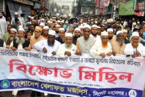 বিশ্বের মুসলিম ঐক্যবদ্ধ হয়ে ফিলিস্তিনকে রক্ষা করতে হবে: শাহীনুর পাশা