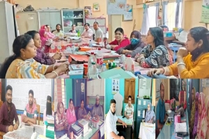 সিলেটে তিন দফা দাবিতে সহকারী শিক্ষকদের কর্মবিরতি পালন