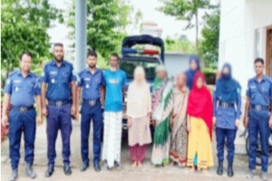 সুনামগঞ্জে পুলিশের ওপর হামলায় ৫ জন গ্রেফতার