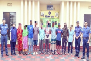 শ্রীমঙ্গলে পৃথক অভিযানে ১০ জন গ্রেফতার 