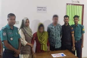 আলমপুরে ইয়াবাসহ ২ মাদক ব্যবসায়ী আটক