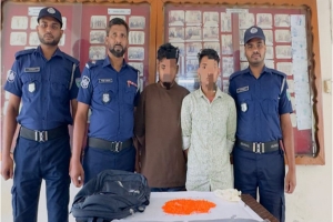 জকিগঞ্জে আড়াই হাজার পিস ইয়াবারসহ আটক ২