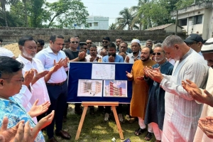 শ্রীমঙ্গলে ১৪ কোটি টাকা ব্যয়ে শিশু পরিবারে দুই ভবনের ভিত্তিপ্রস্তর স্থাপন করলেন এমপি মুজিব