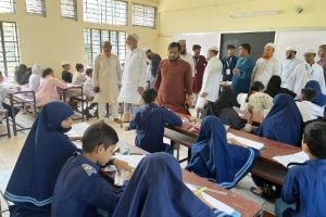 কানাইঘাটে ঝিংগাবাড়ী সমাজকল্যাণ যুব সমিতির মেধাভিত্তিক প্রাথমিক বৃত্তি পরীক্ষা সম্পন্ন