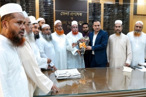 সিলেটের নবাগত জেলা প্রশাসকের সাথে মহানগর জমিয়ত নেতৃবন্দের সৌজন্য সাক্ষাৎ