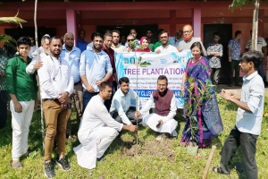 জকিগঞ্জের জোবেদ আলী উচ্চ বিদ্যালয়ে বৃক্ষরোপণ কর্মসূচি পালিত 