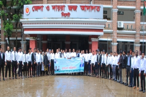 বাংলাদেশ জাতীয়তাবাদী আইনজীবী ফোরাম সিলেট ইউনিটের আনন্দ মিছিল