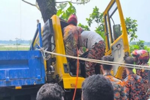 সুনামগঞ্জে ট্রাক দুর্ঘটনায় ইটভাটার ম্যানেজার নিহত