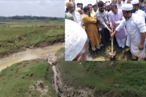 কানাইঘাটে ২কোটি ৩১লক্ষ টাকা ব্যয়ে নকলাখালের পুর্ণখনন কাজের উদ্বোধন