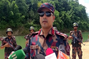 জৈন্তাপুর ও লালাখাল এলাকায় বালু ও পাথরের অবাধ লুটপাট বন্ধে কঠোর অবস্থানে বিজিবি