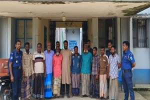 দিরাইয়ে বিশেষ অভিযানে গ্রেফতার ১০ 