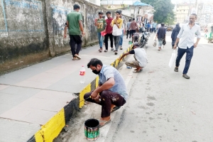 রাষ্ট্রপ্রতির আগমনে নতুন সাজে সাজছে সিলেট নগরী