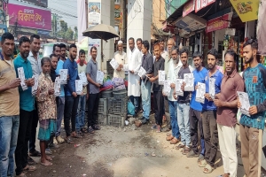 খন্দকার মুক্তাদিরের প্রচারণায় পরিবহন শ্রমিক নেতৃবৃন্দ