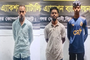 সিলেটে পৃথক অভিযানে আটক ৩ : মাদক উদ্ধার 