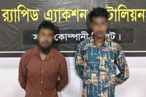 গোলাপগঞ্জে বিদেশি মদসহ ২ মাদক ব্যবসায়ী আটক