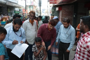 সিলেটে দরিদ্র, ছিন্নমূল ও পথশিশুদের টাইফয়েড টিকাদান কার্যক্রম চলছে