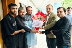 নবাগত জেলা প্রশাসক আব্দুল্লাহ আল মামুনের সাথে ‘দেশ যুব সংগঠন সিলেট’-এর সৌজন্য সাক্ষাৎ