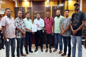 শহীদ সাংবাদিক এটিএম তুরাবের বিচারের দাবিতে ফটো জার্নালিস্ট এসোসিয়েশনের স্মারকলিপি প্রদান