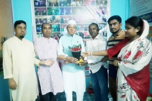 বৃহত্তর জৈন্তিয়া উন্নয়ন পরিষদ'র সভাপতি নির্বাচিত হওয়ায় সাংবাদিক এম এ হান্নানকে সংবর্ধনা