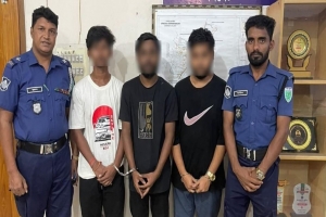 ওসমানীনগরে নিষিদ্ধঘোষিত ছাত্রলীগের ৩ নেতা আটক